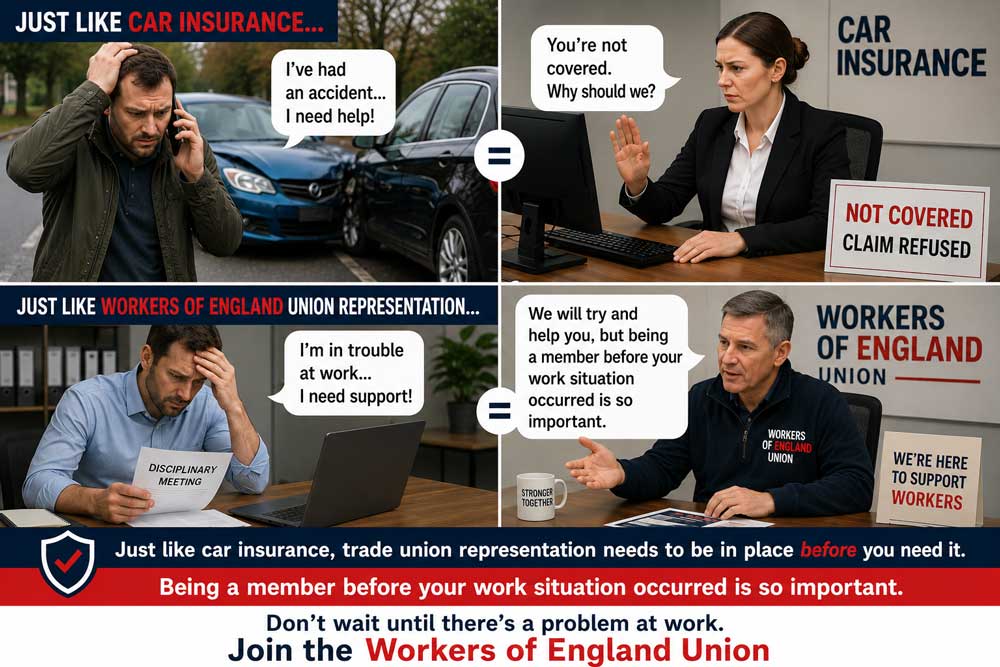 Joining trade union comparison