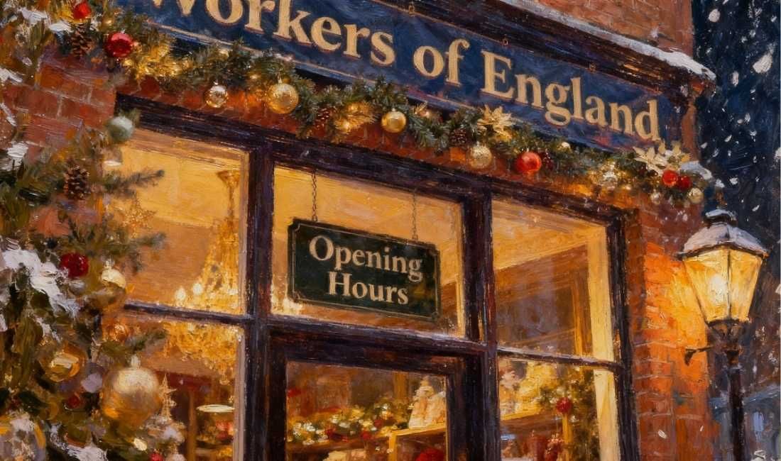 WEU Christmas Opening Hours 2025